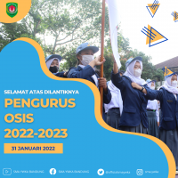 Pelantikan Calon Pengurus OSIS 2022-2023