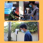 Vaksinasi di SMA YWKA Bandung