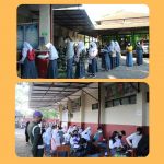 Vaksinasi di SMA YWKA Bandung