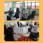 Vaksinasi di SMA YWKA Bandung
