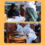 Vaksinasi di SMA YWKA Bandung