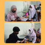 Vaksinasi di SMA YWKA Bandung
