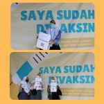 Vaksinasi di SMA YWKA Bandung