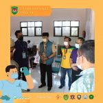 Vaksinasi di SMA YWKA Bandung