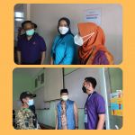 Vaksinasi di SMA YWKA Bandung